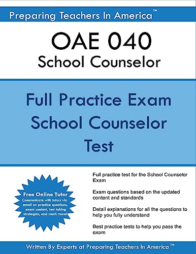 Stock image for OAE 040 School Counselor: OAE School Counselor for sale by Hafa Adai Books