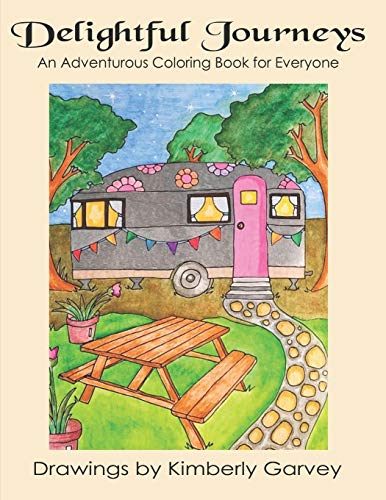 Beispielbild fr Delightful Journeys: An Adventurous Coloring Book For Everyone zum Verkauf von THE SAINT BOOKSTORE