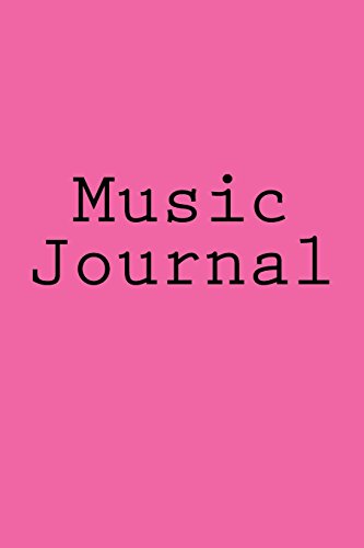 9781544148830: Music Journal: Music Notebook, Stave Paper