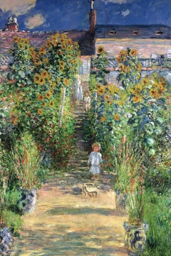 9781544199474: The Artist's Garden at Vetheuil: Claude Monet Sunflower Blank Lined Journal