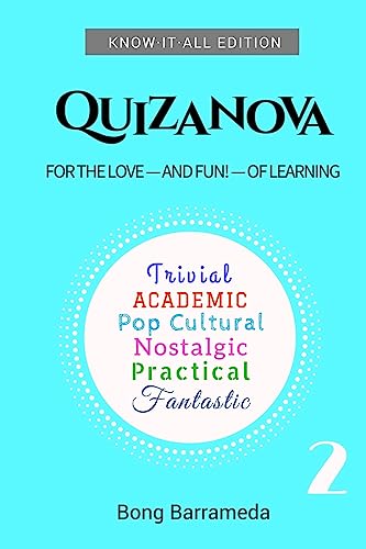 Beispielbild fr Quizanova 2: For The Love - And Fun! - Of Learning zum Verkauf von THE SAINT BOOKSTORE