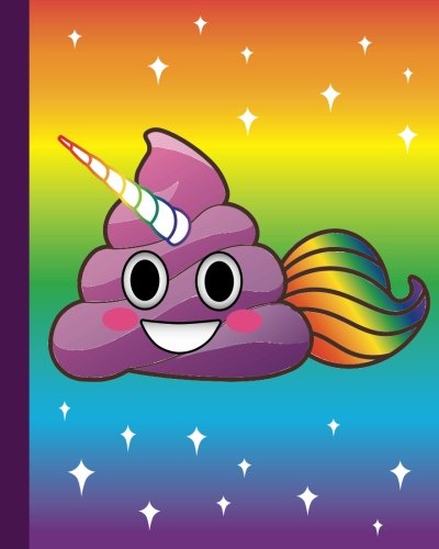 Cute Emoji Unicorn Poop Journal: Purple Unipoo Cute Magical ...