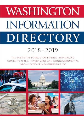 Imagen de archivo de Washington Information Directory 2018-2019 a la venta por Better World Books: West