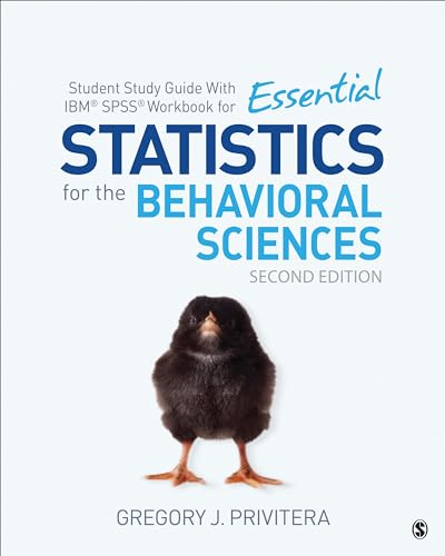 Stock image for Student Study Guide With IBM-? SPSS-? Workbook for Essential Statistics for the Behavioral Sciences for sale by SecondSale