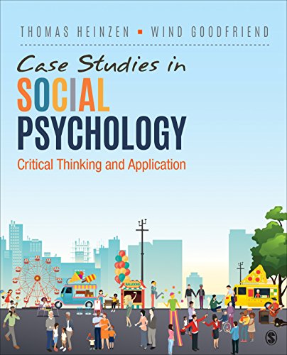 Stock image for Case Studies in Social Psychology: Critical Thinking and Application for sale by HPB-Red