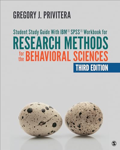 Stock image for Student Study Guide With IBM? SPSS? Workbook for Research Methods for the Behavioral Sciences for sale by SecondSale