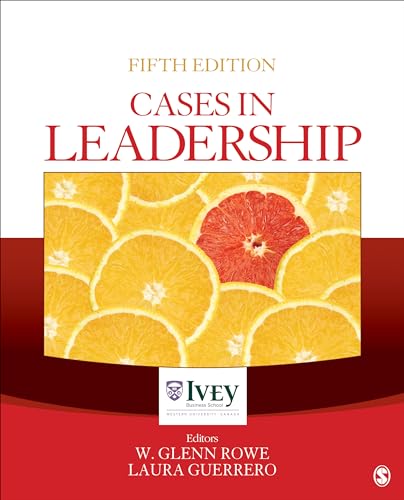 Beispielbild fr Cases in Leadership (The Ivey Casebook Series) zum Verkauf von BooksRun