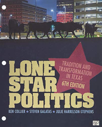 Imagen de archivo de Lone Star Politics: Tradition and Transformation in Texas a la venta por HPB-Red