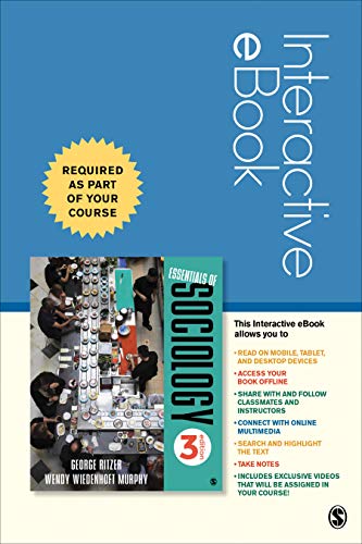 Stock image for Essentials of Sociology Interactive eBook for sale by SecondSale