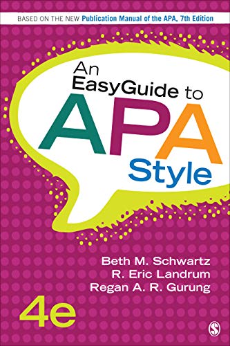 Stock image for An EasyGuide to APA Style (EasyGuide Series) for sale by HPB Inc.