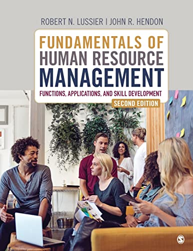 Imagen de archivo de Fundamentals of Human Resource Management: Functions, Applications, and Skill Development a la venta por BooksRun