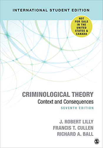 Beispielbild fr Criminological Theory zum Verkauf von Blackwell's