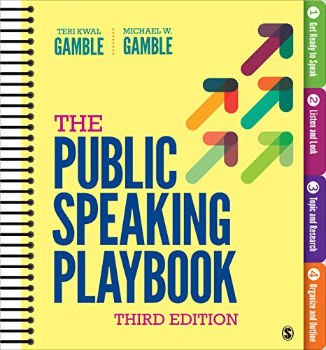 Imagen de archivo de The Public Speaking Playbook a la venta por Textbooks2go