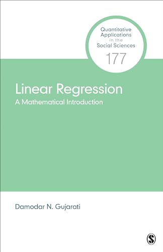 Imagen de archivo de Linear Regression: A Mathematical Introduction (Quantitative Applications in the Social Sciences) a la venta por HPB-Red