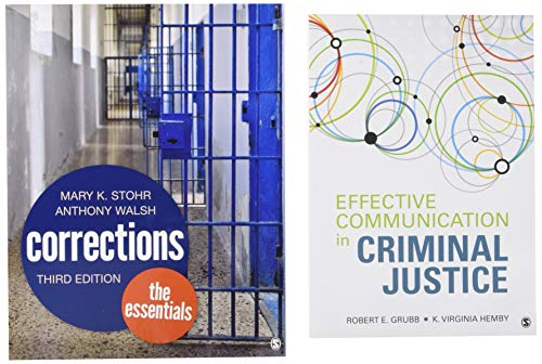 Stock image for Corrections + Effective Communication in Criminal Justice for sale by Revaluation Books