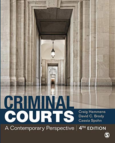 9781544338941: Criminal Courts: A Contemporary Perspective