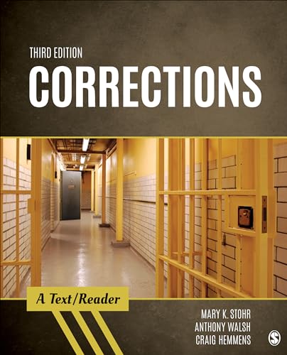 Beispielbild fr Corrections: A Text/Reader (SAGE Text/Reader Series in Criminology and Criminal Justice) zum Verkauf von BooksRun