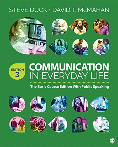Stock image for Communication in Everyday Life: The Basic Course Edition With Public Speaking for sale by Revaluation Books