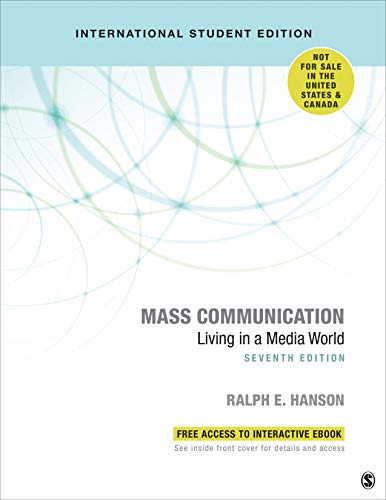 Beispielbild fr Mass Communication (International Student Edition): Living in a Media World zum Verkauf von dsmbooks