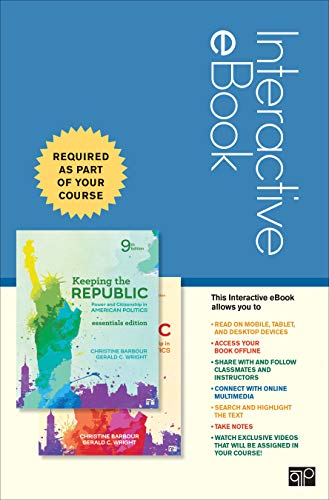 Stock image for Interactive eBook for Keeping The Republic the Essentials 9th edition for sale by BookHolders