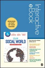 Beispielbild fr Our Social World - Interactive eBook: Introduction to Sociology zum Verkauf von A Team Books