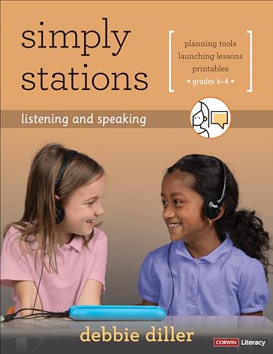 Beispielbild fr Simply Stations: Listening and Speaking, Grades K-4 (Corwin Literacy) zum Verkauf von HPB-Red