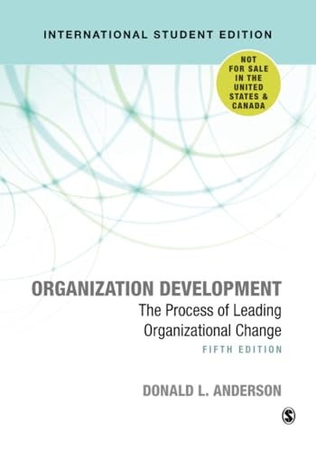 Imagen de archivo de Organization Development - International Student Edition The Process of Leading Organizational Change a la venta por TextbookRush