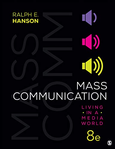 Beispielbild fr Mass Communication: Living in a Media World zum Verkauf von BooksRun