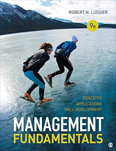 Imagen de archivo de Management Fundamentals: Concepts, Applications, and Skill Development a la venta por GF Books, Inc.