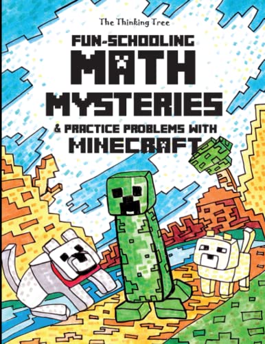 Stock image for Fun-Schooling Math Mysteries & Practice Problems with Minecraft: Math Stories and Practice Problems 2nd, 3rd and 4th Grade for sale by Dream Books Co.