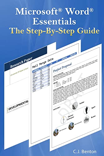 9781544677866: Microsoft Word Essentials The Step-By-Step Guide