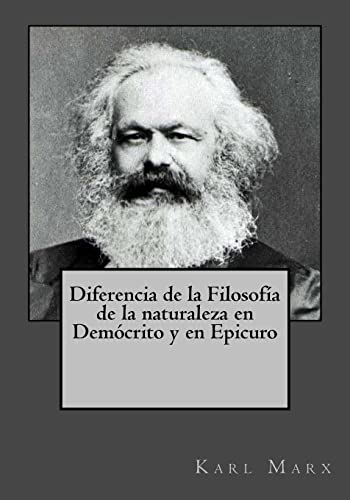 9781544843872: Diferencia de la Filosofa de la naturaleza en Demcrito y en Epicuro (Spanish Edition)