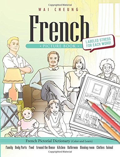 Stock image for French Picture Book: French Pictorial Dictionary (Color and Learn) for sale by WorldofBooks
