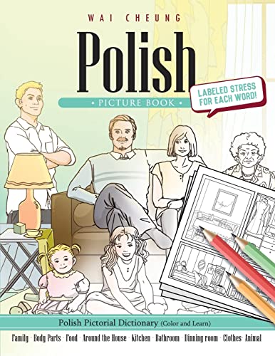 9781544908427: Polish Picture Book: Polish Pictorial Dictionary (Color and Learn)