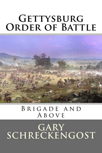 Beispielbild fr Gettysburg Order of Battle: Brigade and Above zum Verkauf von Revaluation Books