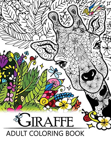 Beispielbild fr Giraffe Adult Coloring Book: Designs with Henna, Paisley and Mandala Style Patterns Animal Coloring Books zum Verkauf von WorldofBooks