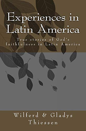 Imagen de archivo de Experiences in Latin America a la venta por THE SAINT BOOKSTORE