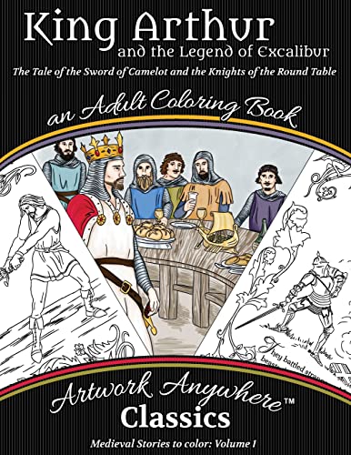 Legend Of Excalibur Coloring Book