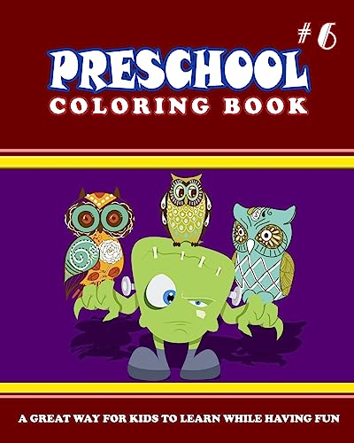 9781545289334: PRESCHOOL COLORING BOOK - Vol.6: preschool activity books
