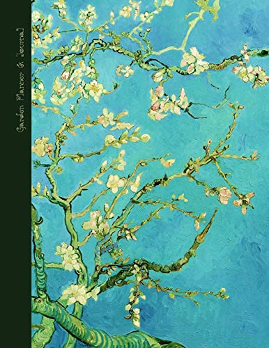 9781545290552: Garden Planner & Journal: Gardening Gifts / Calendar / Diary [ Paperback Notebook * 1 Year - Start any time * Large - 8.5 x 11 inch * Decorative Black ... * van Gogh ] (Gifts & Presents for Gardeners)