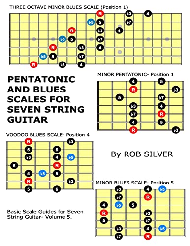Beispielbild fr Pentatonic and Blues Scales for Seven String Guitar (Basic Scale Guides for Seven String Guitar) zum Verkauf von Save With Sam