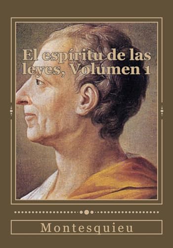 Imagen de archivo de El espritu de las leyes, Volumen 1 a la venta por medimops