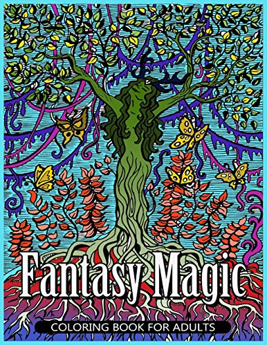 Stock image for Fantasy Magic Coloring Book for Adults: Magical Fantasy Adult Coloring Book for sale by THE SAINT BOOKSTORE