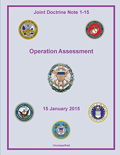 Beispielbild fr Joint Doctrine Note Jdn 1-15 Operation Assessment 15 January 2015 zum Verkauf von Revaluation Books