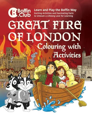 Stock image for Great Fire of London Colouring and Activity Book (Boffin Club) for sale by WorldofBooks