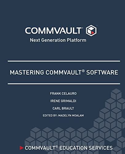 Imagen de archivo de Mastering Commvault Software a la venta por SecondSale