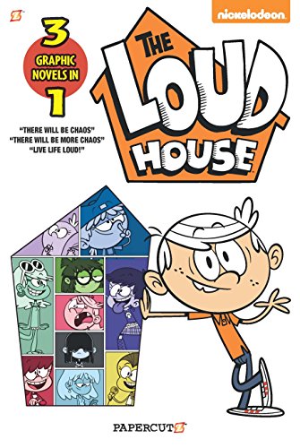 Beispielbild fr The Loud House 3-in-1: There will be Chaos, There Will be More Chaos, and Live Life Loud! (The Loud House, 1) zum Verkauf von Wonder Book