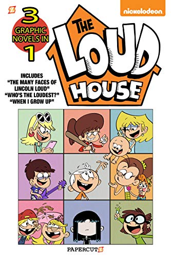 9781545806395: The Loud House 3-in-1 #4: The Many Faces of Lincoln Loud, Who's the Loudest? and The Case of the Stolen Drawers