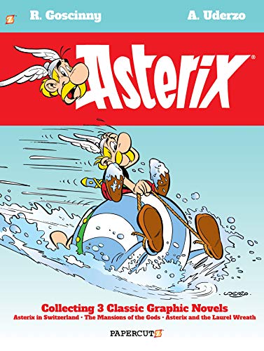 Imagen de archivo de Asterix Omnibus #6: Collecting Asterix in Switzerland, The Mansions of the Gods, and Asterix and the Laurel Wreath (6) a la venta por Lucky's Textbooks