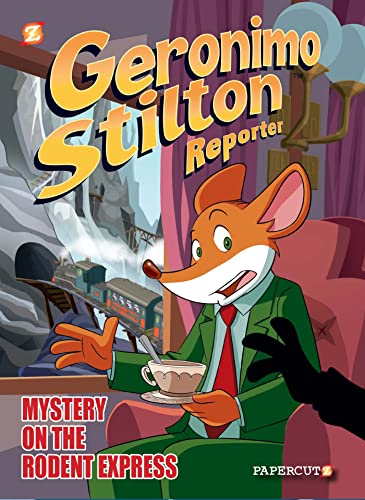 Stock image for Geronimo Stilton Reporter #11: Intrigue on the Rodent Express (11) (Geronimo Stilton Reporter Graphic Novels) for sale by Dream Books Co.